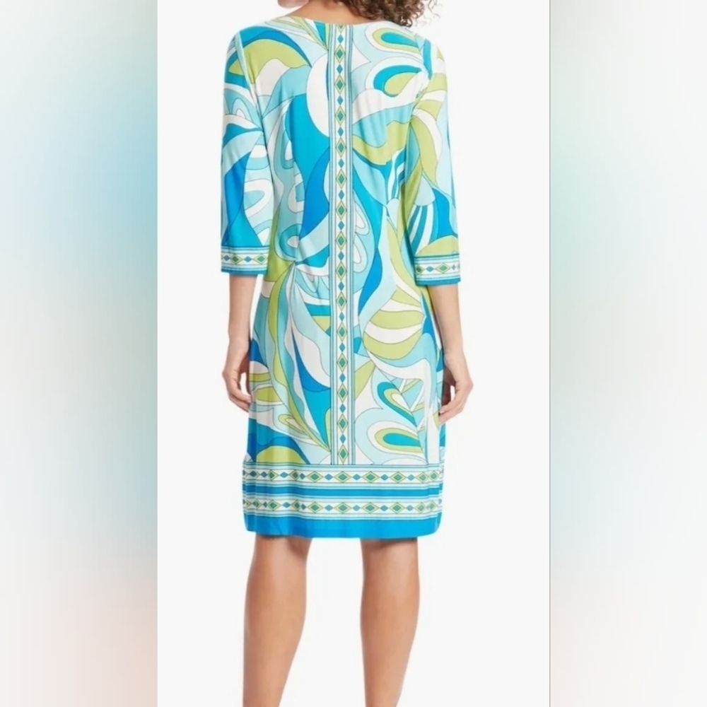 NWT London Times Jersey Dress - Picture 2 of 7